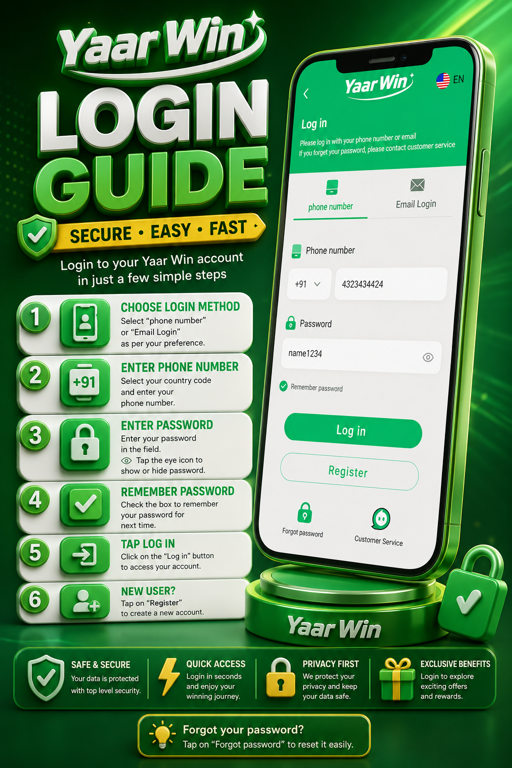How To Login In Yaar Win